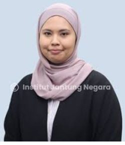 Foto Dr. Alia Amalina Azland-Azaluddin, dokter jantung di Institut Jantung Negara (IJN)