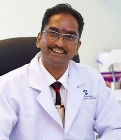 Foto Dr. Manisekar K. Subramaniam, dokter bedah umum di Loh Guan Lye