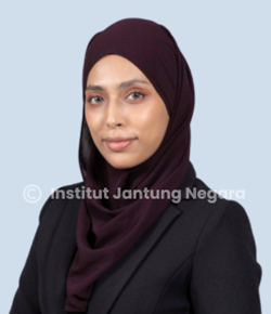 Foto Dr. Nurul Syafiqa Sadhik Batcha, dokter anak di Institut Jantung Negara (IJN)