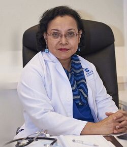 Foto Dato Dr. Siti Khadijah Tun Hamdan, dokter anak di Loh Guan Lye